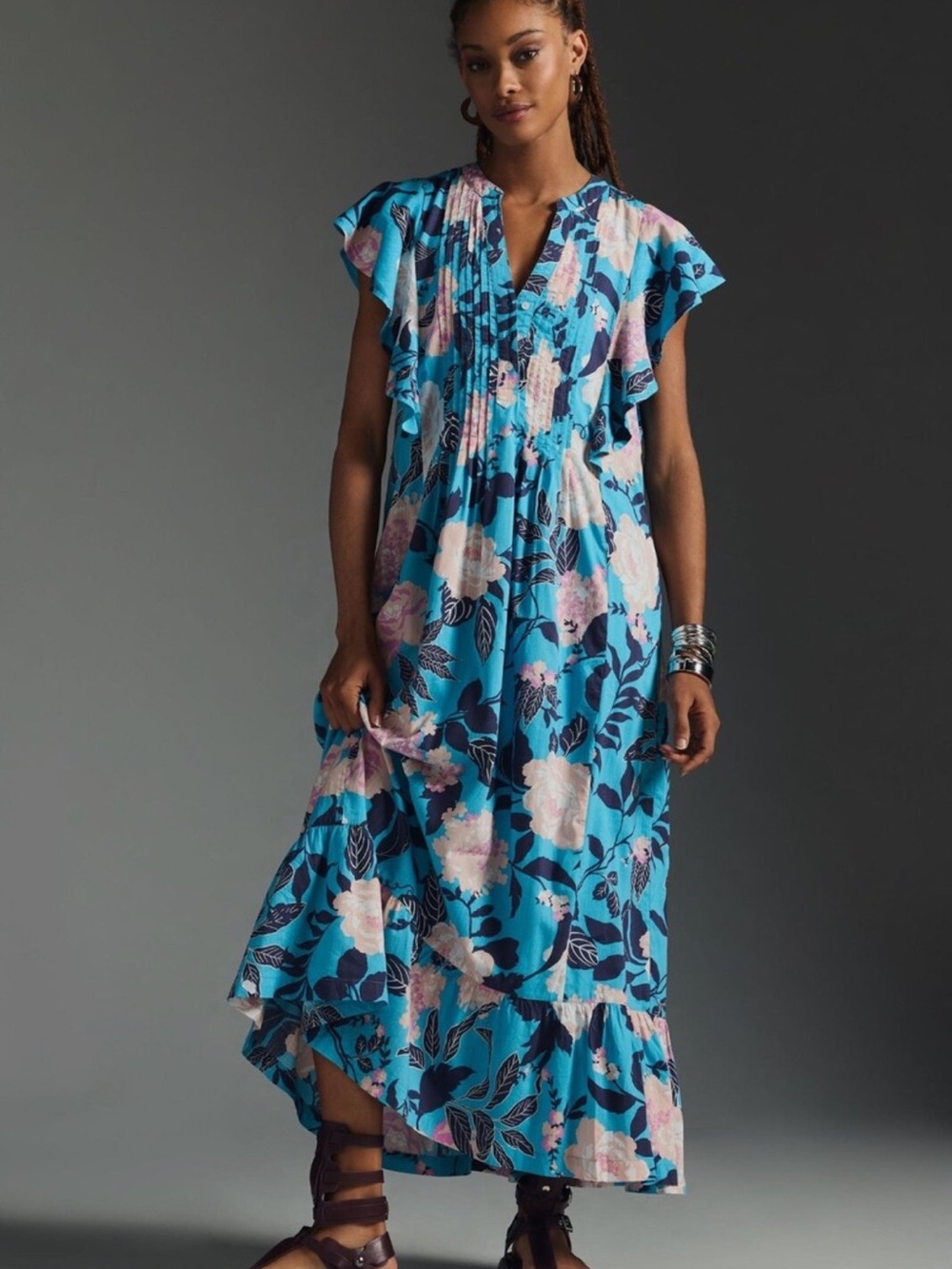 Anthropologie Maeve Cassandra Maxi Dress Small *NEW WITH TAGS*